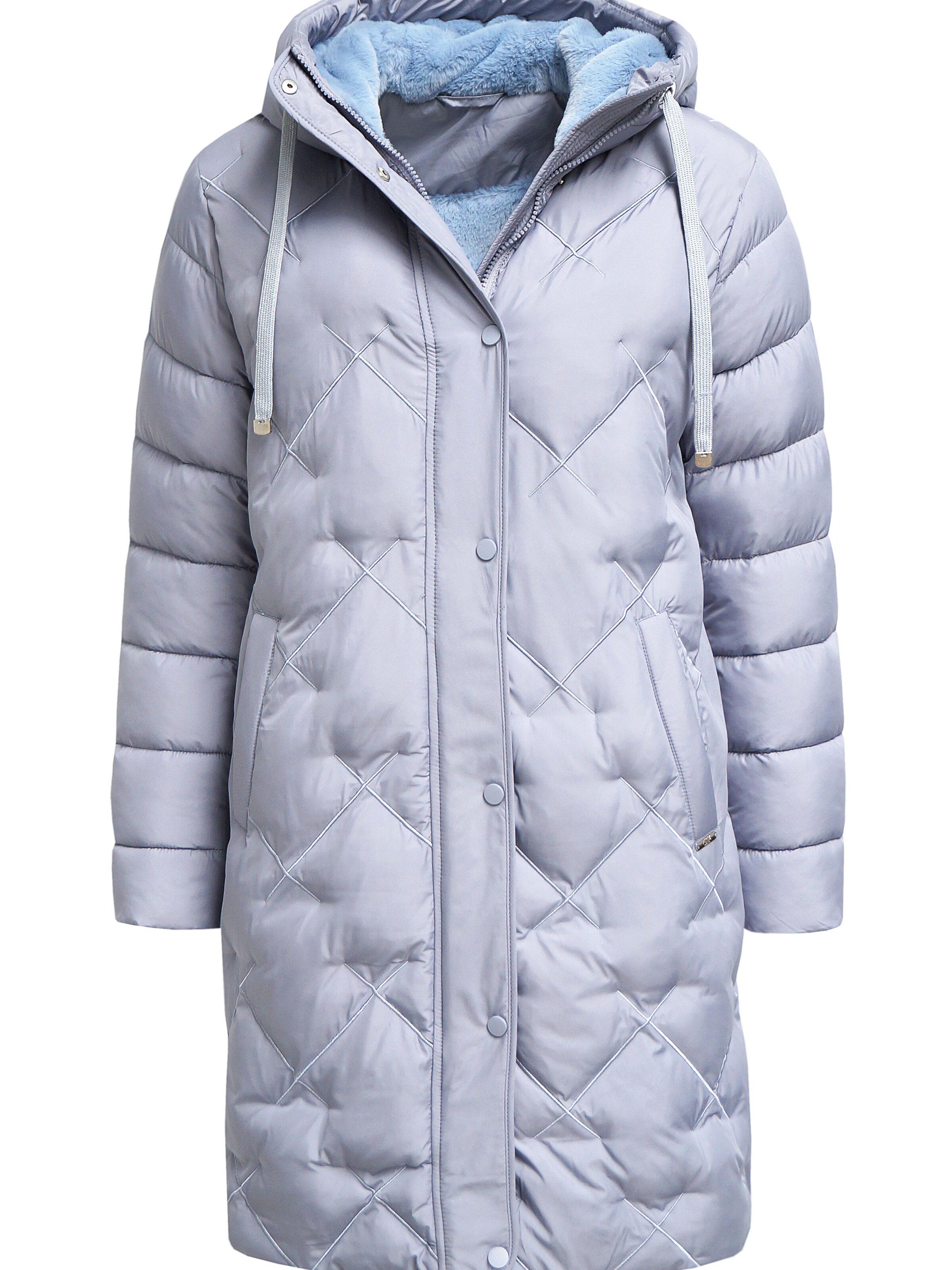 Funk since 1776 Between-Seasons Coat in Blue