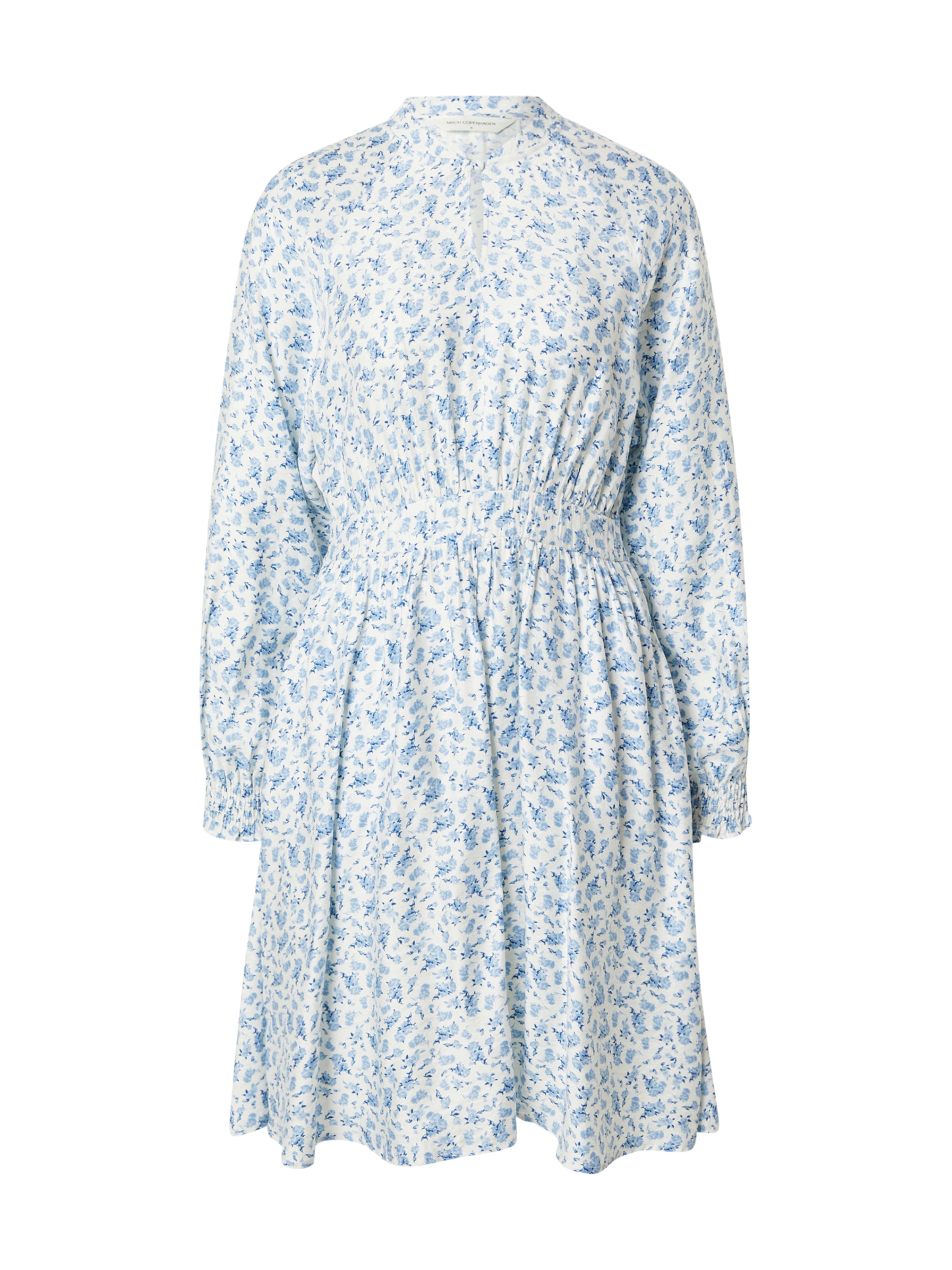 Robe-chemise 'Cajsa Karalynn' MSCH COPENHAGEN en bleu : devant