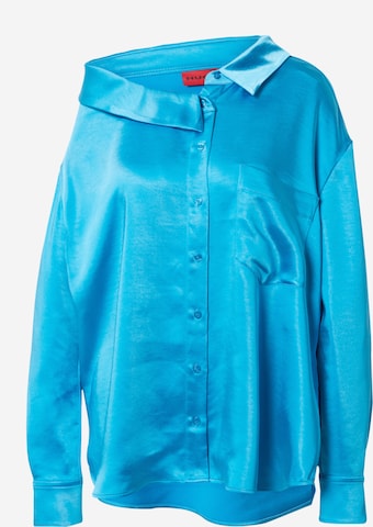 Camicia da donna 'Exy' di HUGO in blu: frontale