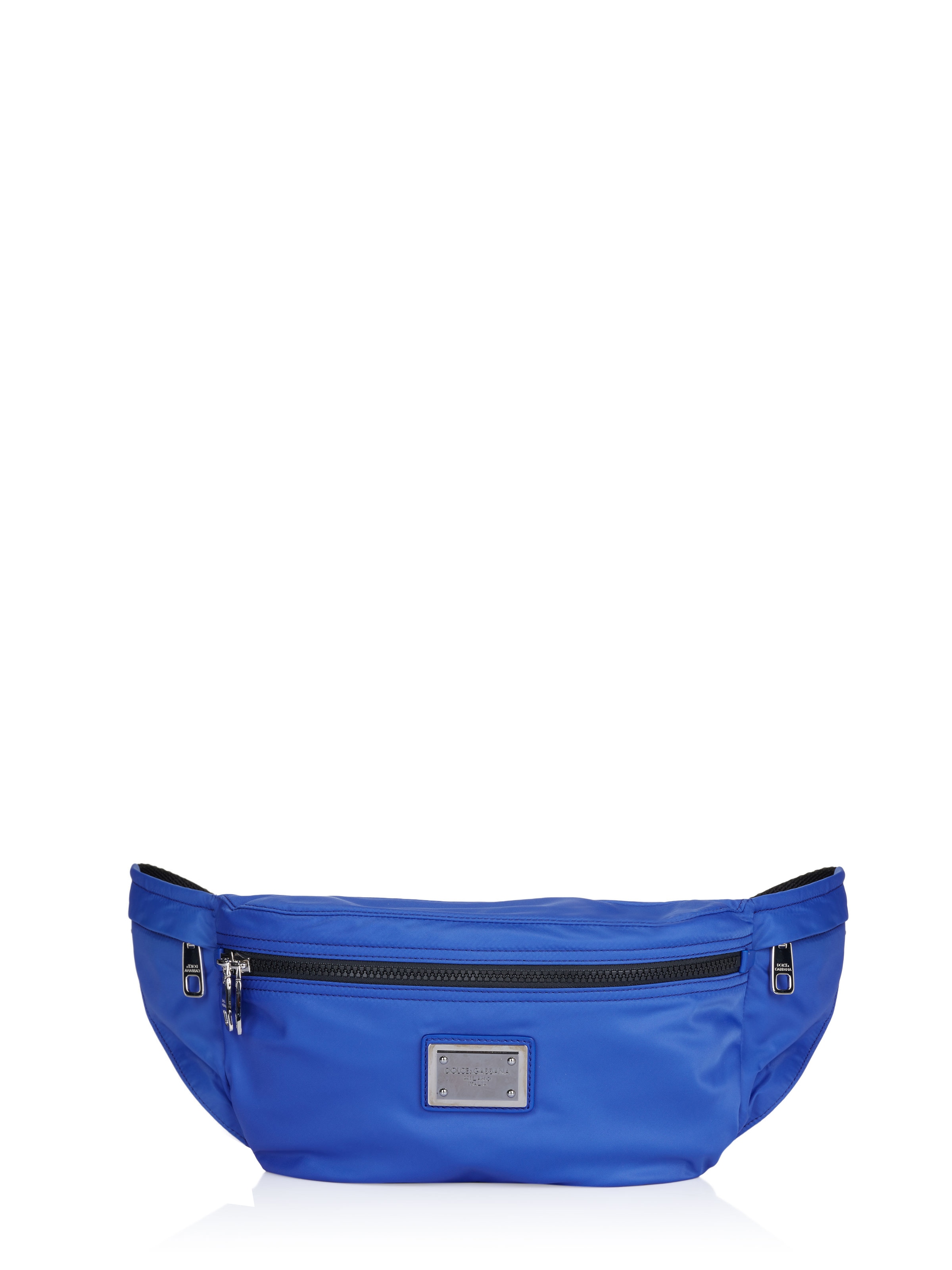 DOLCE & GABBANA Fanny Pack in Blue: front