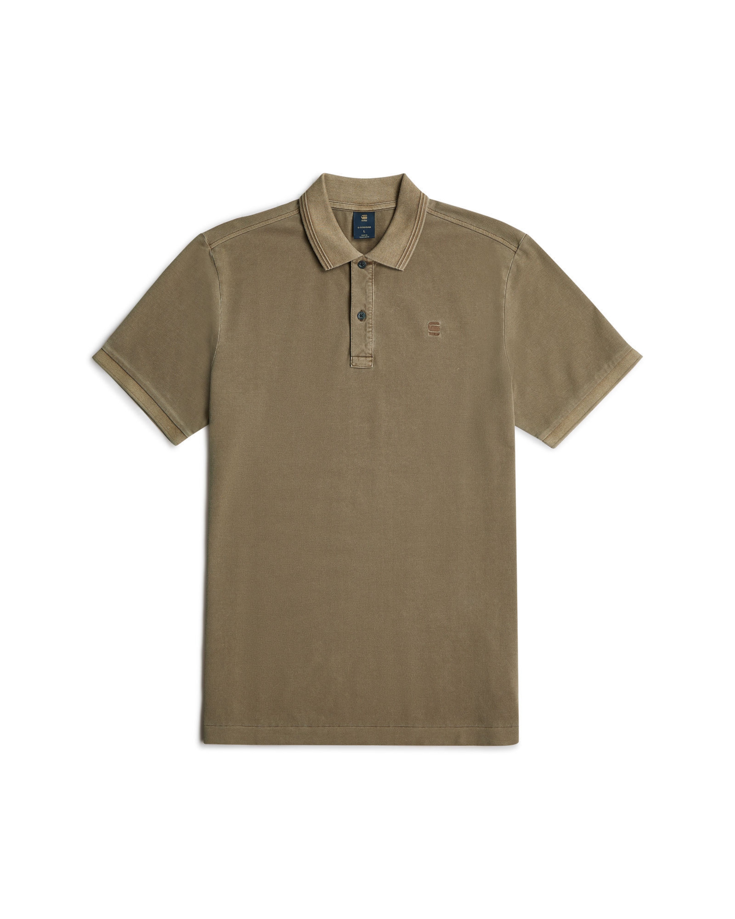 G-STAR Shirt in Bruin: voorkant