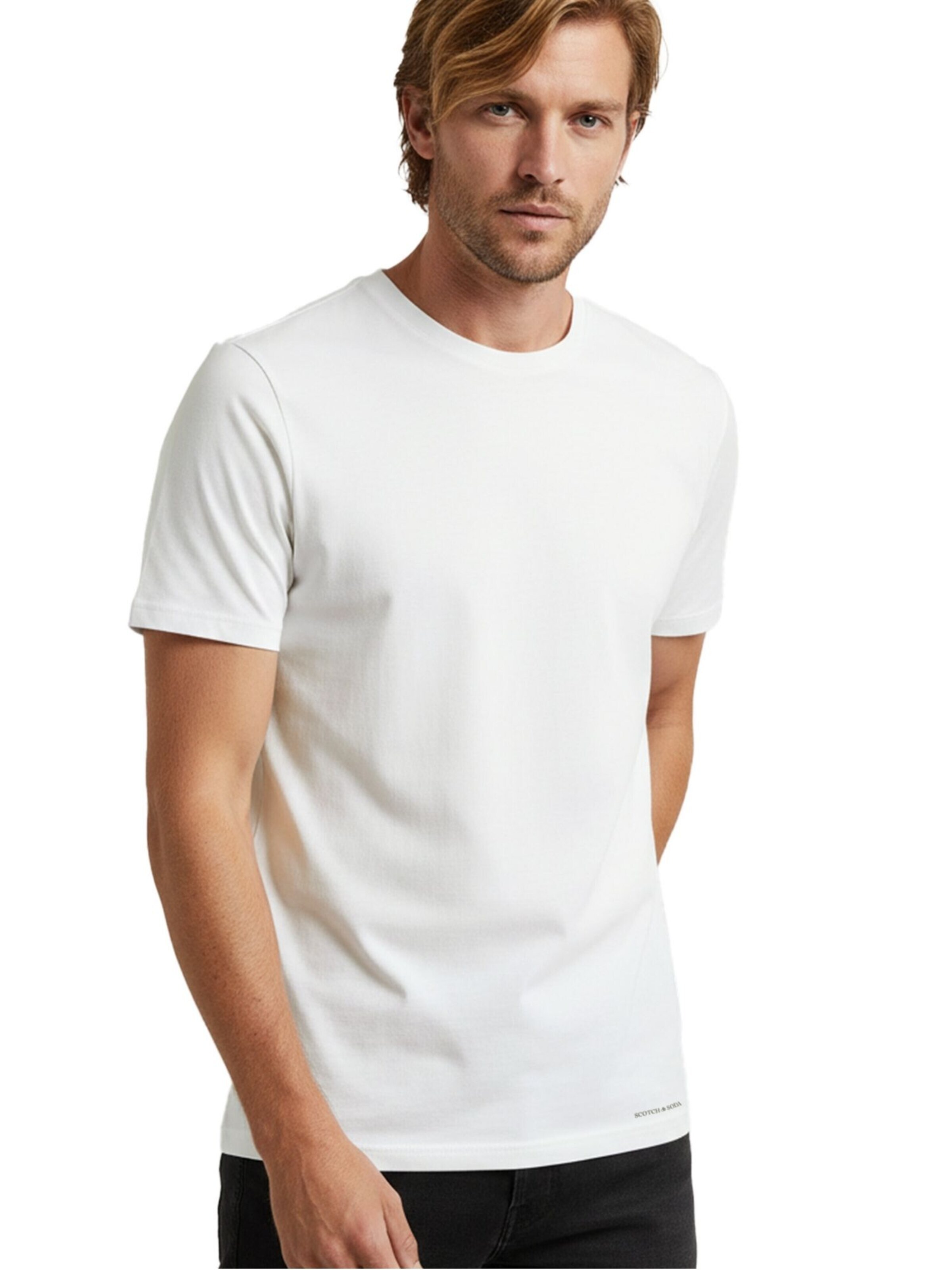SCOTCH & SODA Shirt in White: front