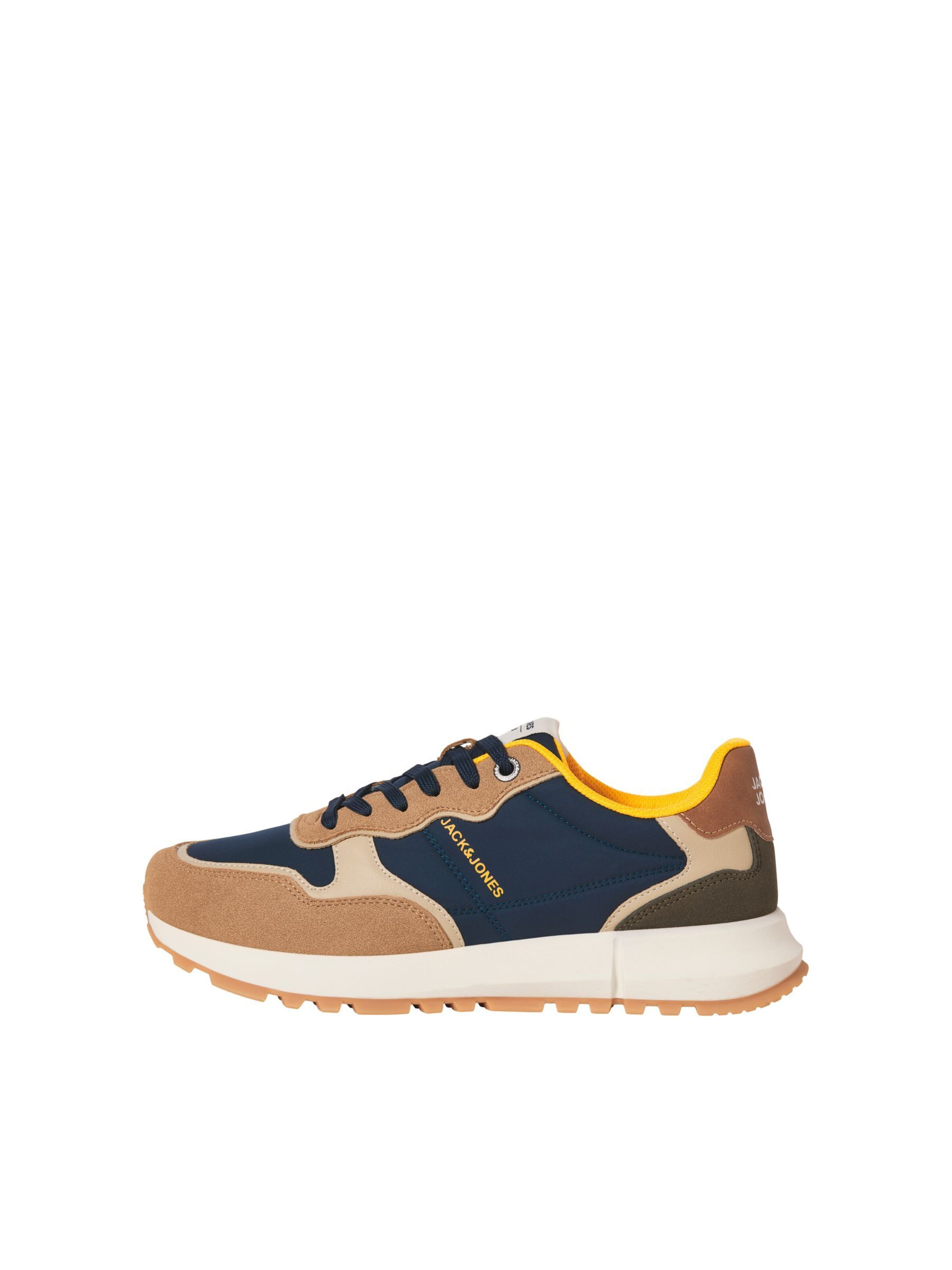 JACK & JONES - Zapatillas deportivas bajas en azul: frente
