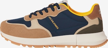 JACK & JONES - Zapatillas deportivas bajas en azul: frente