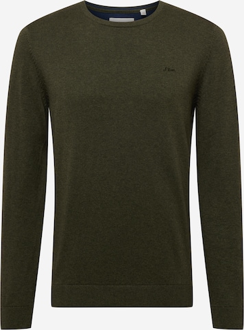 s.Oliver Sweater in Green: front