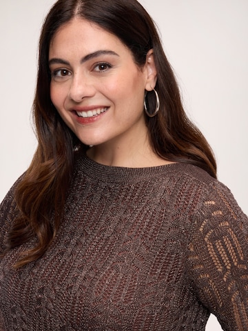 Fiorella Rubino Sweater in Brown