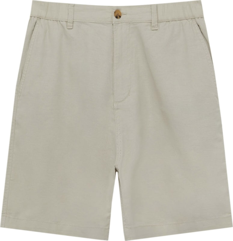 Pull&Bear Loosefit Shorts in Sand