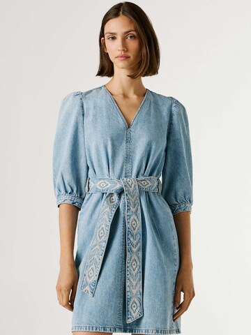 Robe 'Rowan' Pepe Jeans en bleu : devant