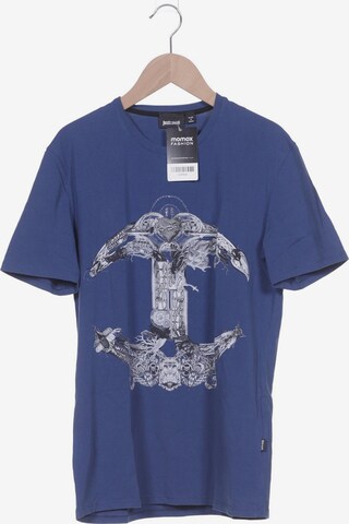 Just Cavalli Shirt in M in Blue: front