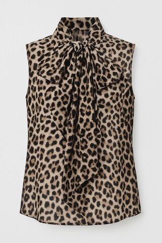Finding Friday Bluse in Braun: Vorderseite