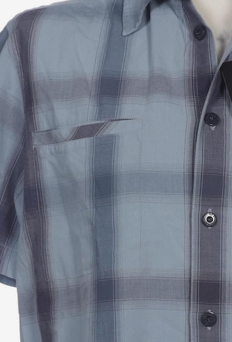 WRANGLER Button Up Shirt in M in Blue