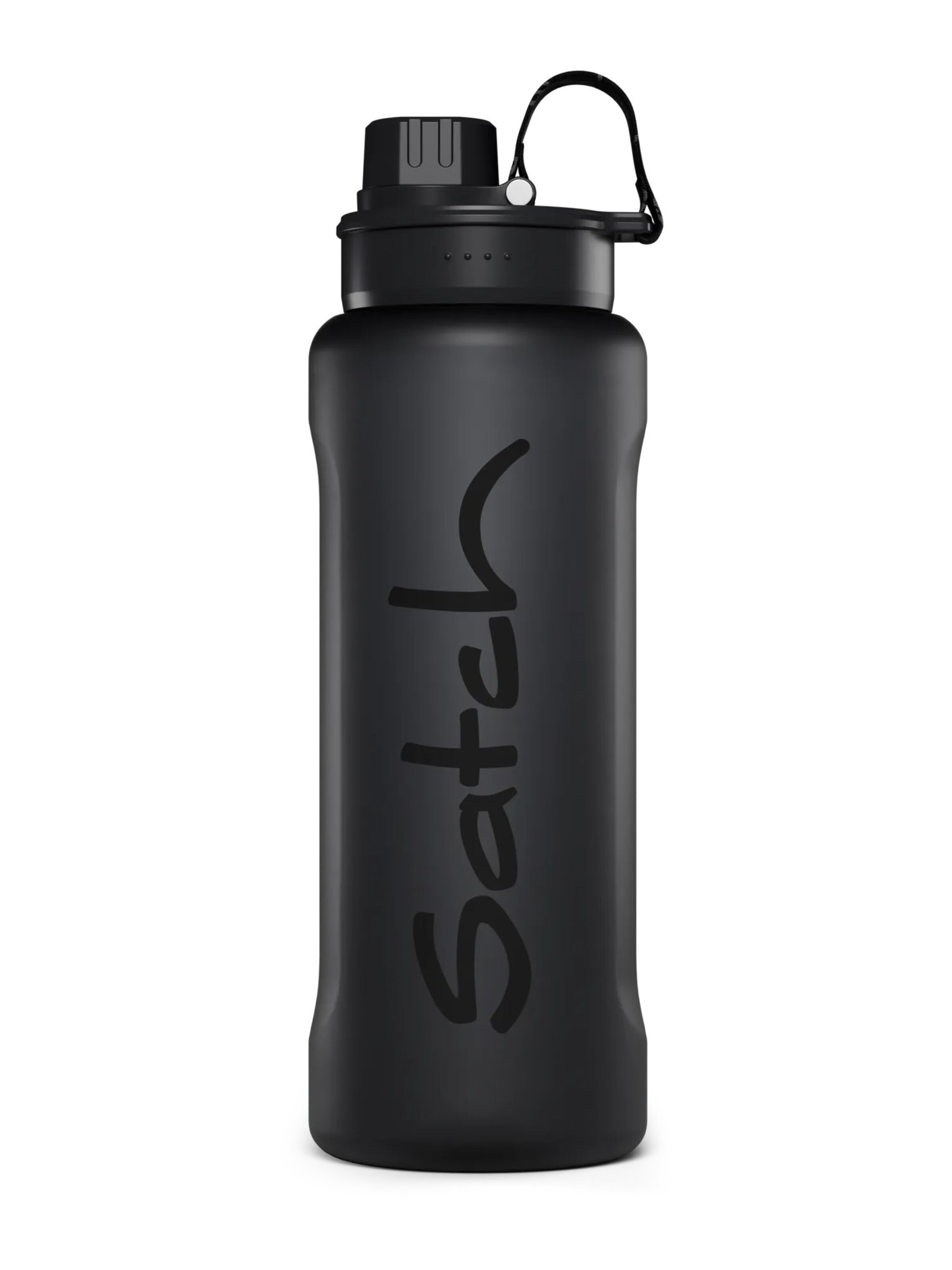 Satch Drinking Bottle 'Trinkflasche XL Trinkflasche' in Black: front