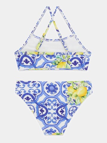 GUESS Bralette Bikini in Blue