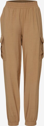 Tapered Pantaloni cargo 'krista Pa 1' di Fransa in marrone: frontale