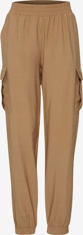 Fransa Tapered Cargobroek 'krista Pa 1' in Bruin: voorkant