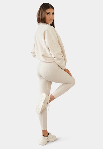 Ombre Skinny Leggings in Beige