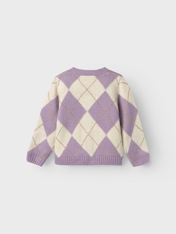 Cardigan 'SININNA' NAME IT en violet