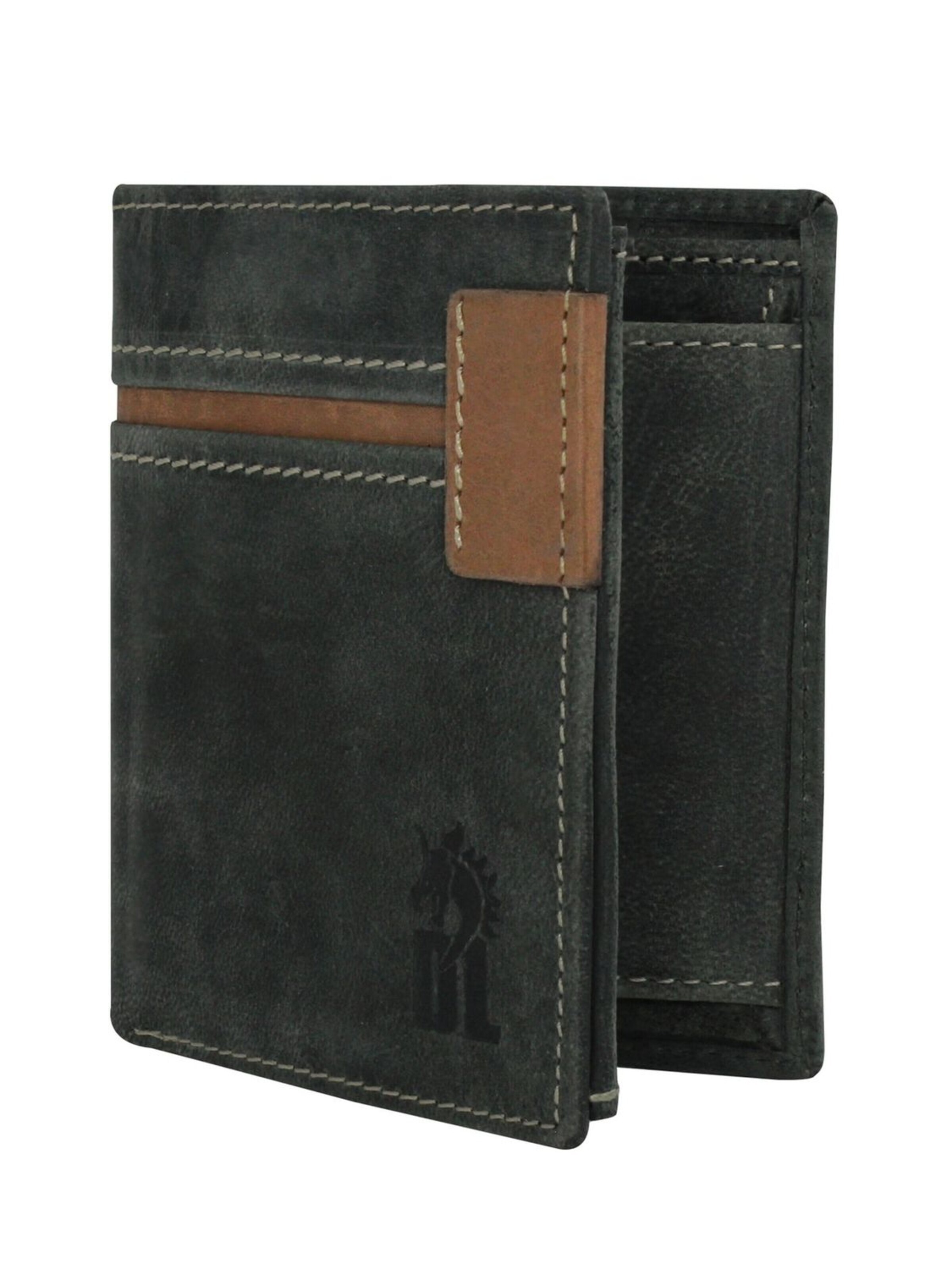 DrachenLeder - Cartera en gris