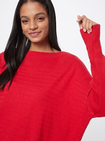 ESPRIT Sweter w kolorze czerwony