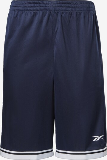 REEBOK Shorts 'Workout Ready' in navy / weiß, Produktansicht