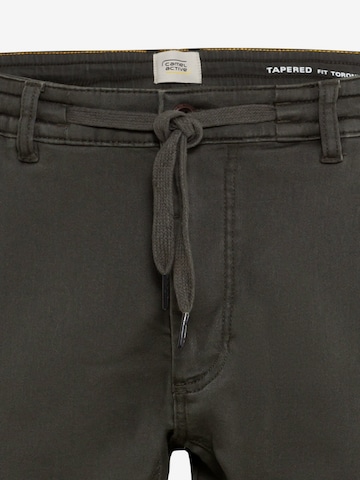 CAMEL ACTIVE Tapered Tapered Fit Cargo in Jersey-Optik in Grün