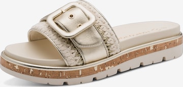 MARCO TOZZI Mule in Beige: front