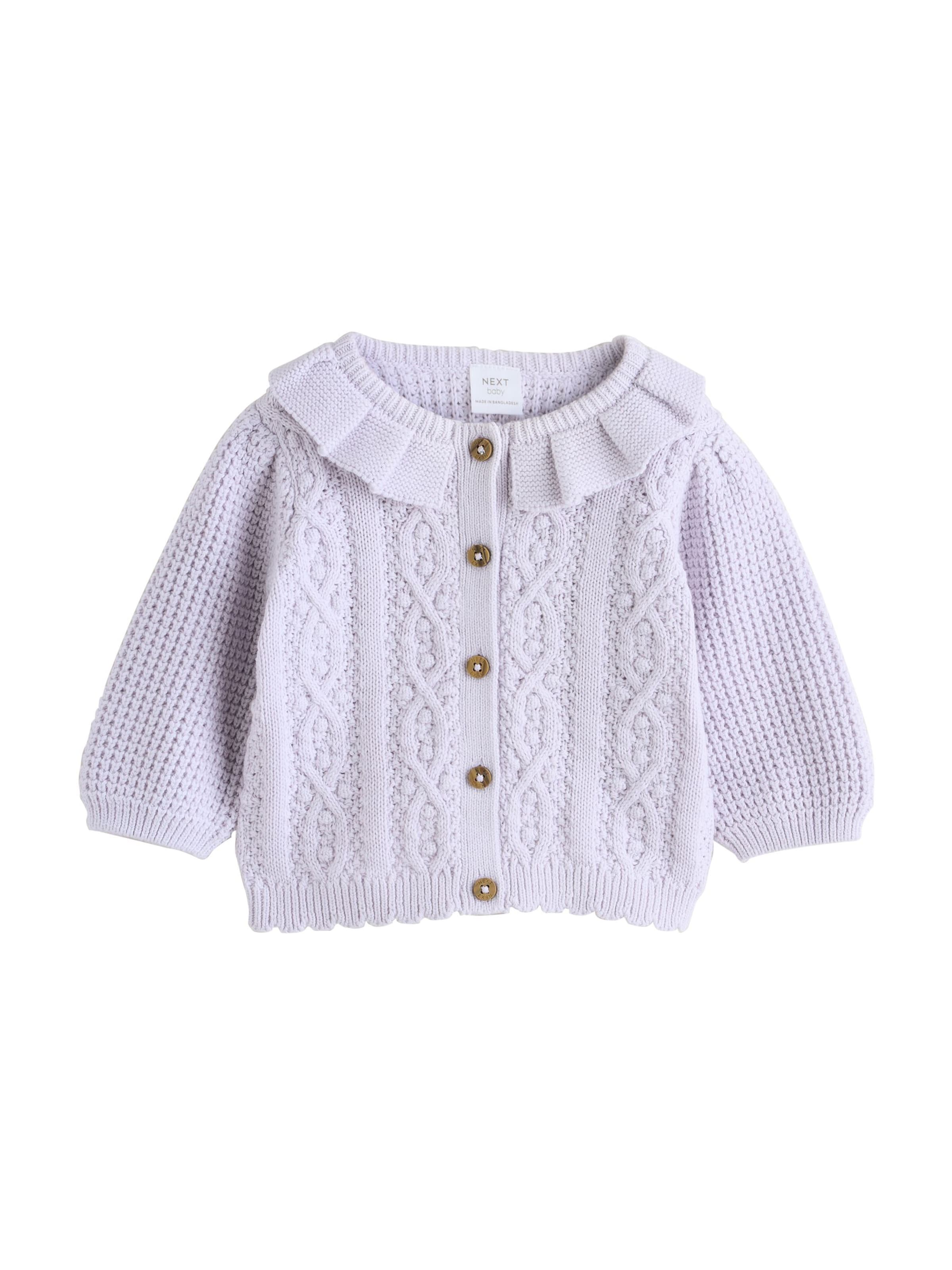NextKardigan - ljubičasta boja: prednji dio