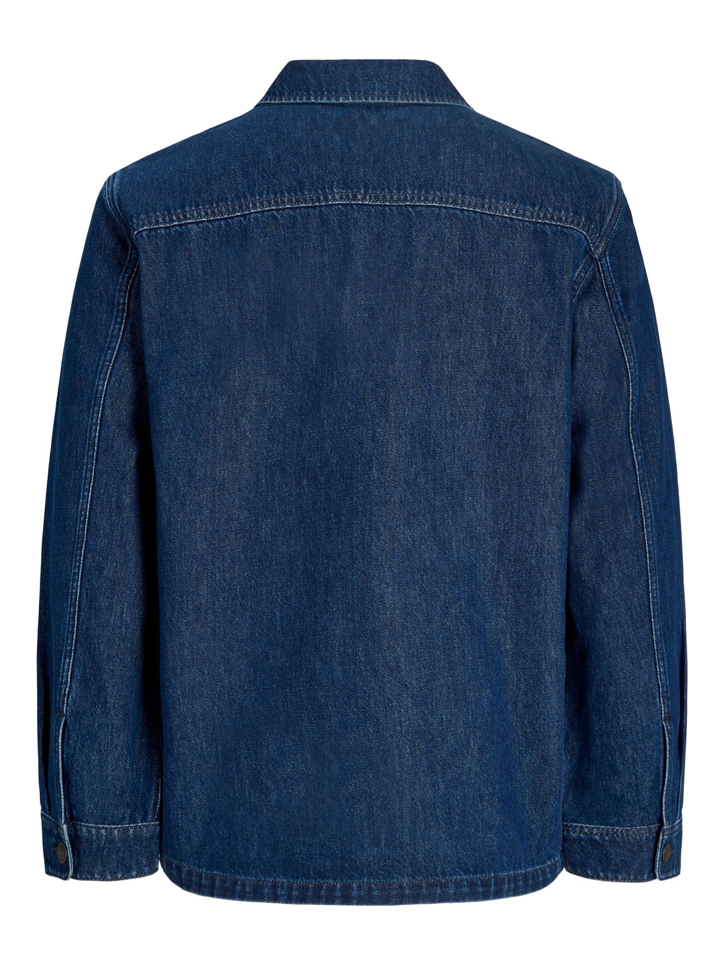 Jack & Jones Junior Comfort fit Button up shirt in Blue