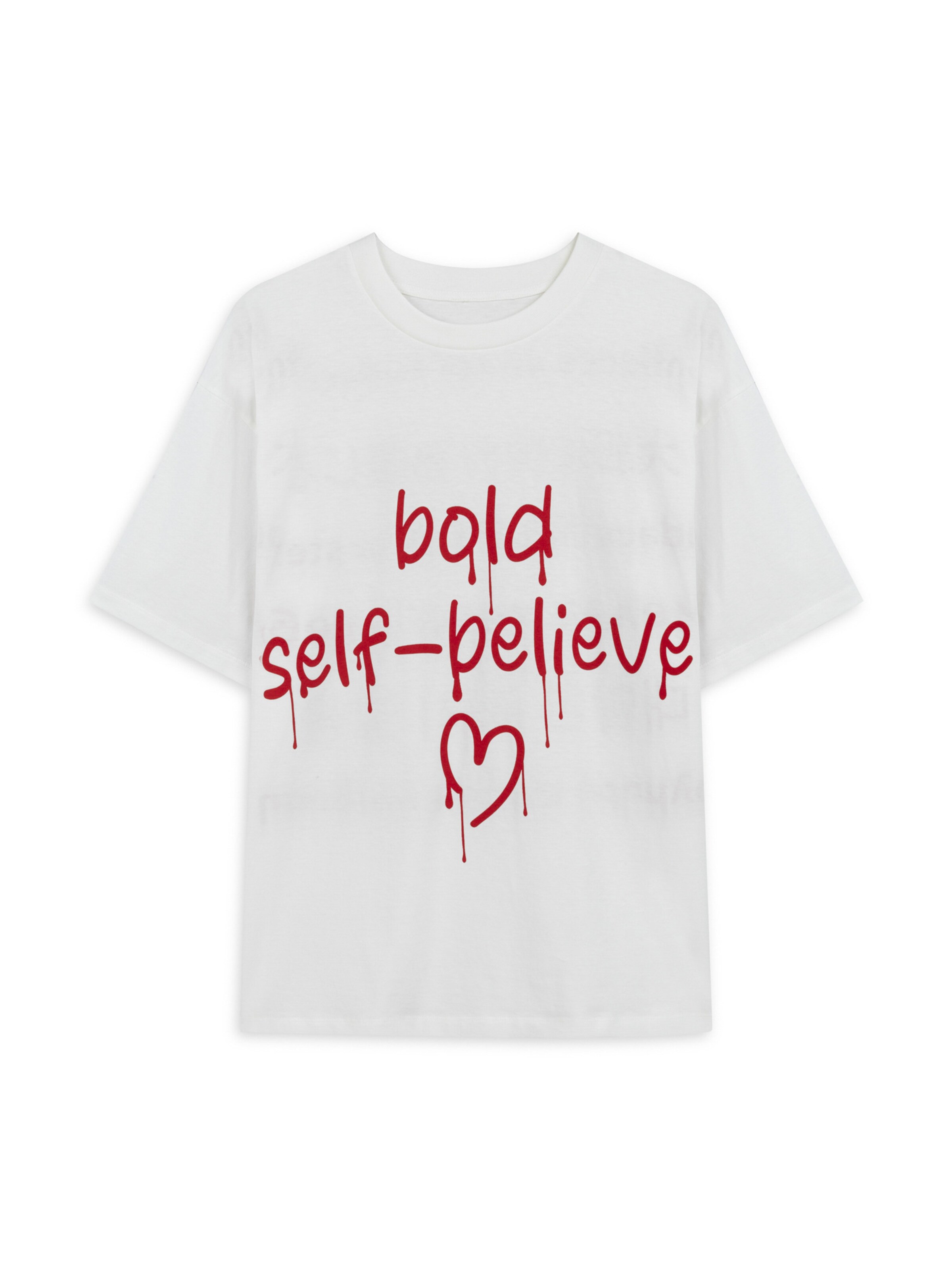 T-shirt oversize Twist en Blanc ABOUT YOU