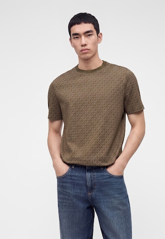 Michael Kors - Camiseta en marrón: frente