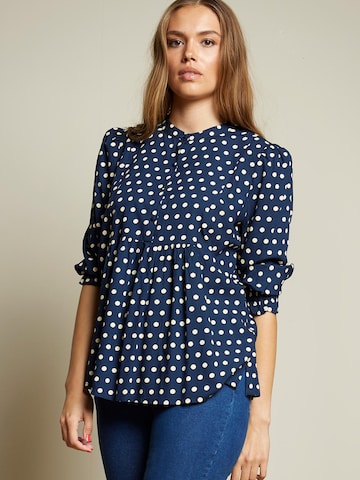 ze-ze Blouse 'Dottie 638' in Blauw