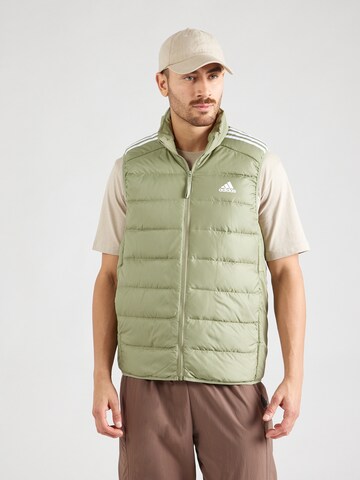 ADIDAS SPORTSWEAR Spordivest 'ESS 3S', värv roheline: eest vaates
