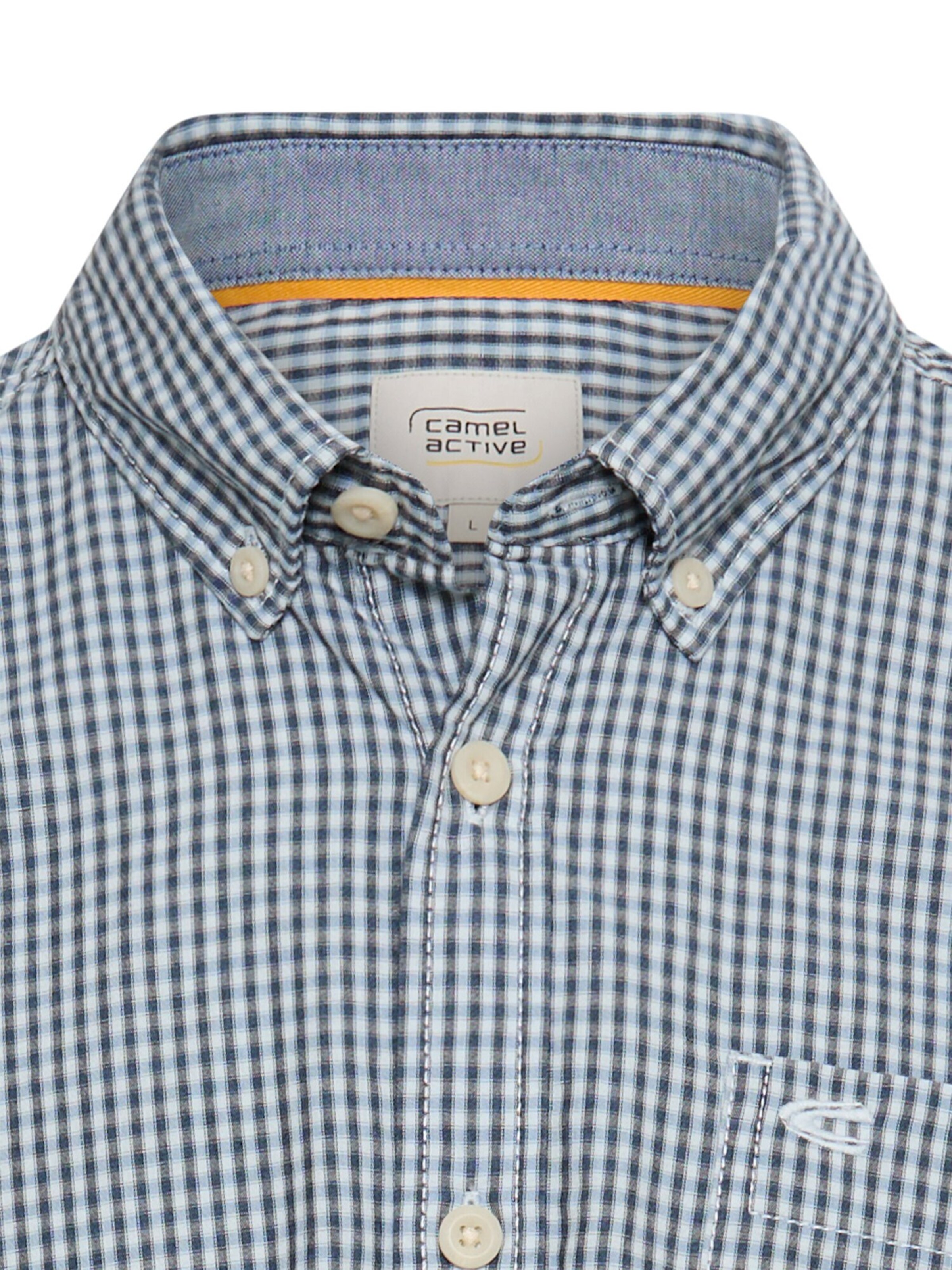 CAMEL ACTIVE Regular Fit Hemd in Blau