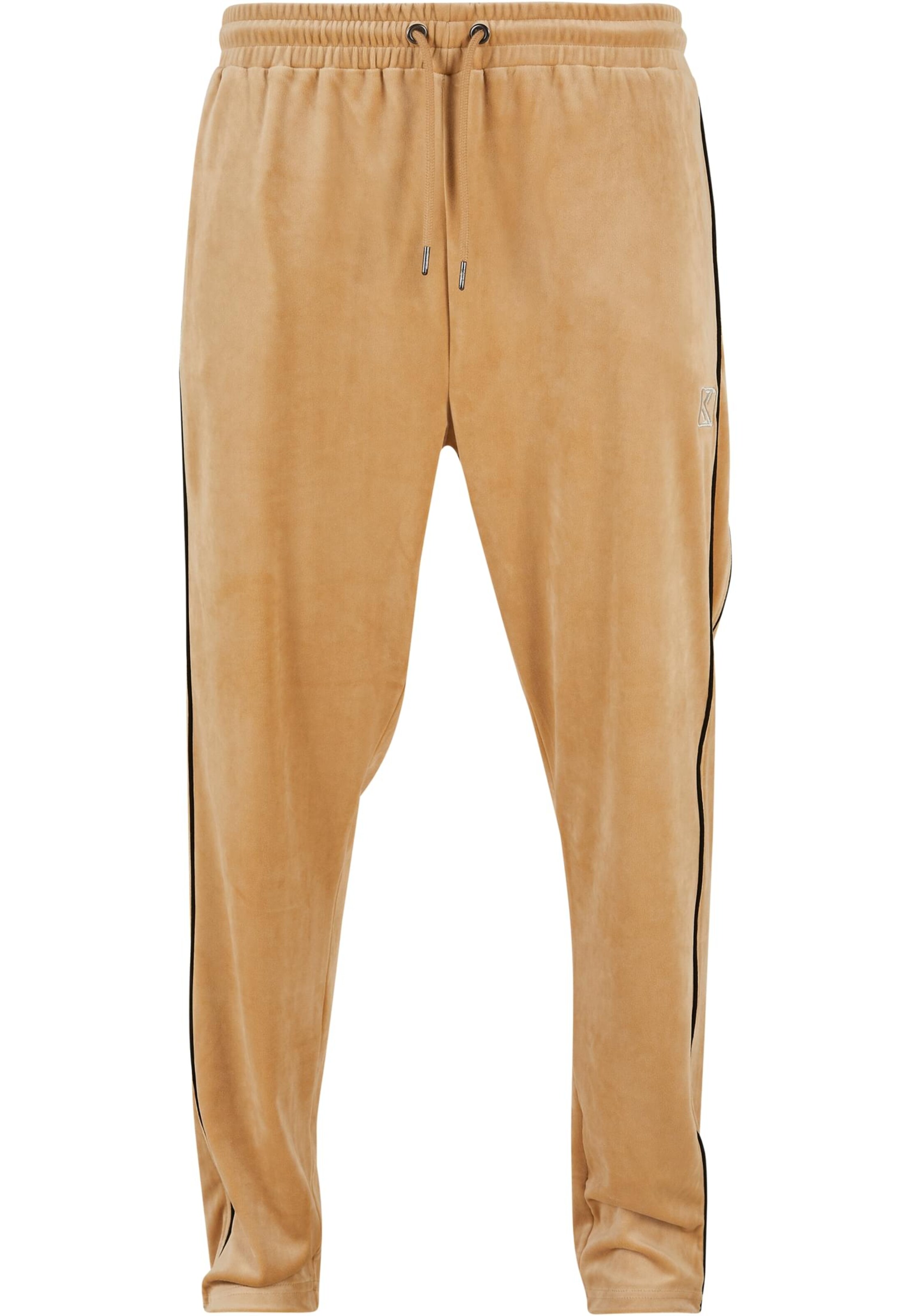 Karl Kani tavaline Püksid, värv beež: eest vaates