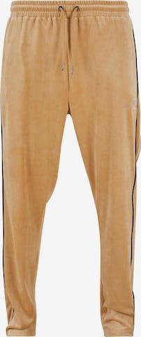 Karl Kani Regular Trousers in Beige: front