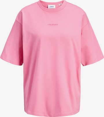 JJXX Тениска 'JXSTUDIO VESTERBRO' в розово: отпред