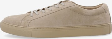 Baskets basses 'AJAY' Bianco en beige : devant