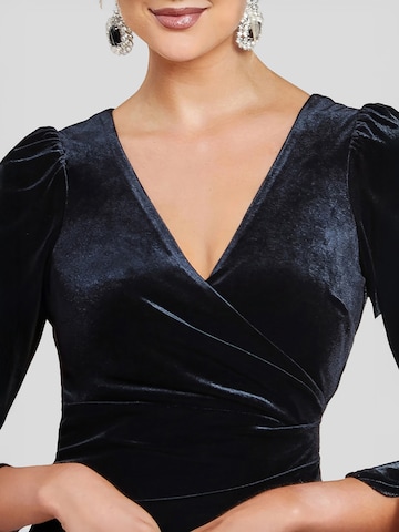 GODDIVA Midikleid 'Goddiva' in Schwarz