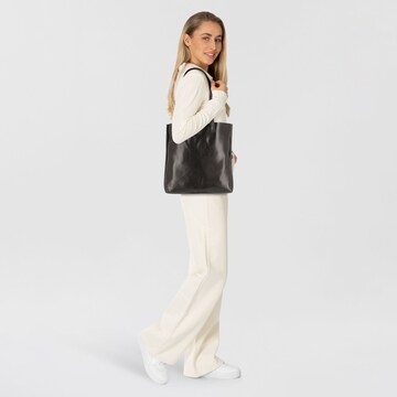 Harold's Schultertasche 'Caugio' in Schwarz