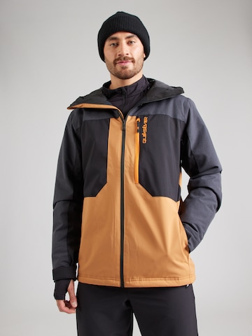 QUIKSILVER Sportjas 'DAWSON' in Zwart: voorkant