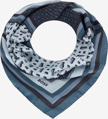 BOSS Shawl 'Lainy' in Blue: front