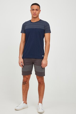 INDICODE JEANS T-Shirt 'Rosto' in Blau