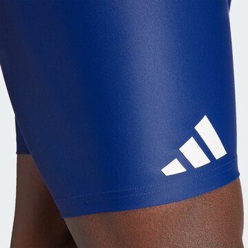 ADIDAS PERFORMANCE Athletic Swim Trunks in Blue