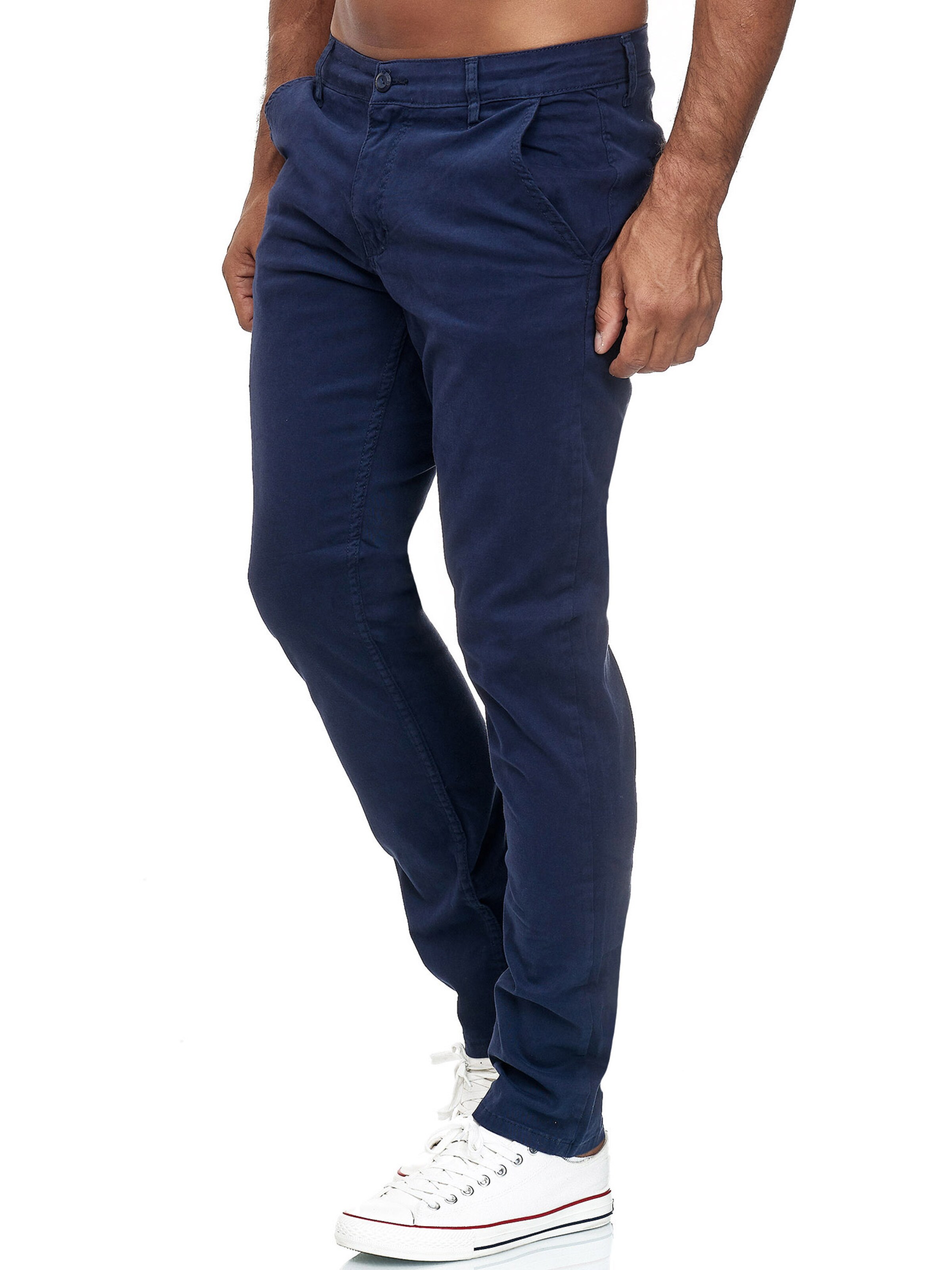 Slimfit Pantaloni chino '19530' di Tazzio in blu