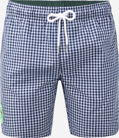 LACOSTE Plavecké šortky - modrá / zelená / červená / bílá, Produkt