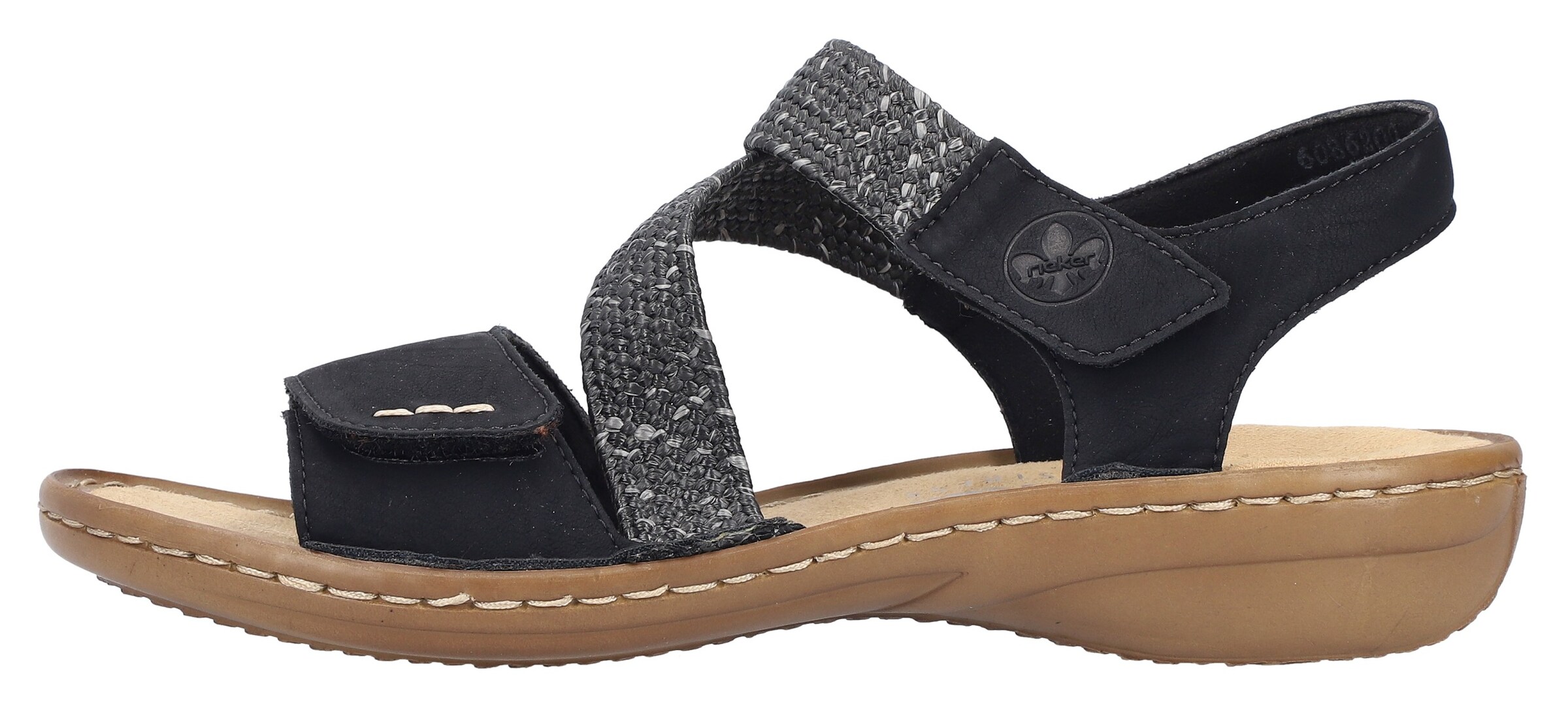 Rieker Sandaal in Zwart