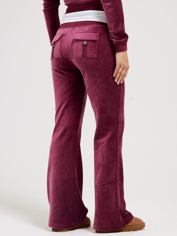 Juicy Couture Flared Hose ' CAISA' in Rot