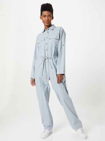 Tuta jumpsuit 'Kanta' di Moves in blu: frontale