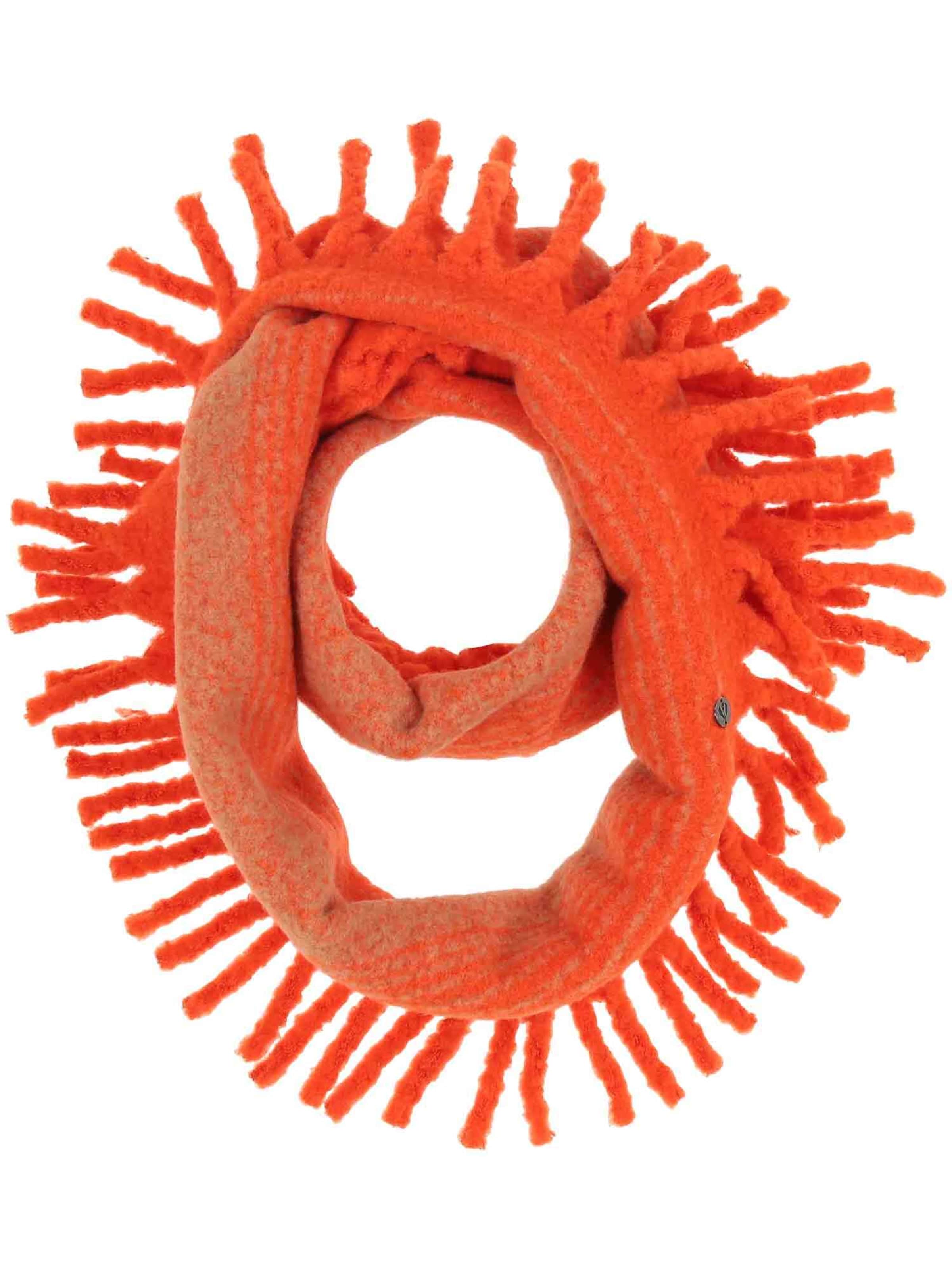 FRAAS Schal in Orange: Vorderseite