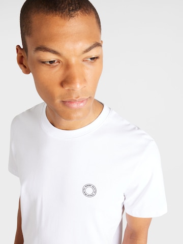 Maglietta 'ROBBIE' di SELECTED HOMME in bianco